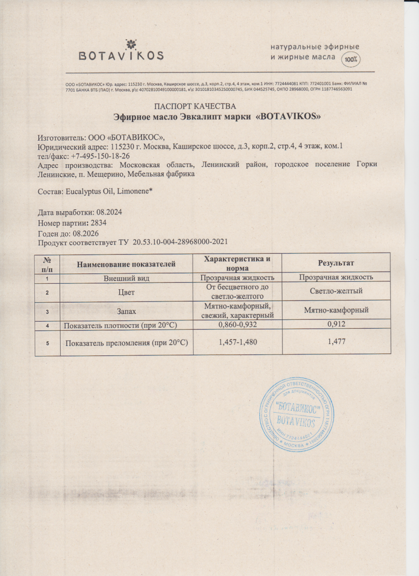 Паспорт №082024